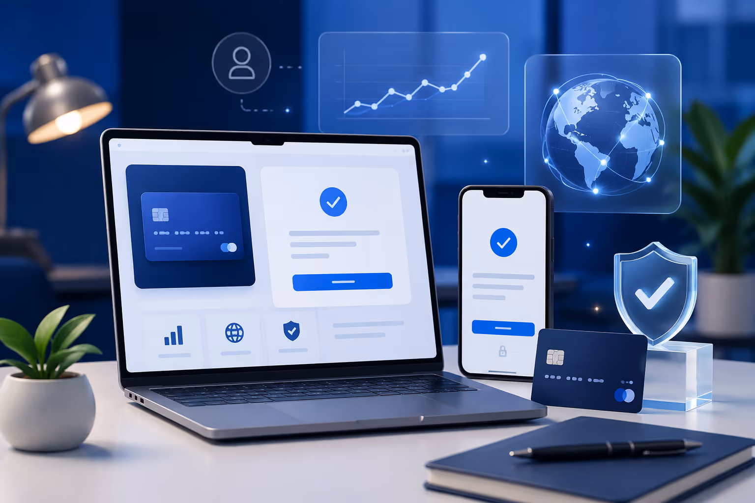 Checkout profesional de Stripe con marca personalizada, facturas y portal del cliente